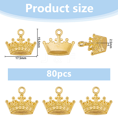 80Pcs Alloy Pendants FIND-DC0007-58-1
