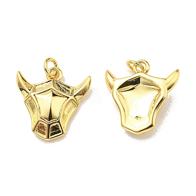 Rack Plating Brass Pendant Settings For Enamel KK-D026-02G-1