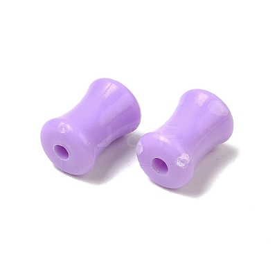 Opaque Acrylic Beads OACR-A020-07-1