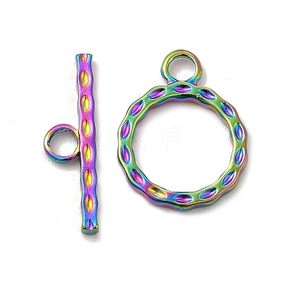 Ion Plating(IP) 304 Stainless Steel Toggle Clasps STAS-F290-04MC-1