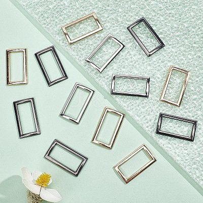 15Pcs 3 Colors Alloy Buckles DIY-GF0006-13B-1