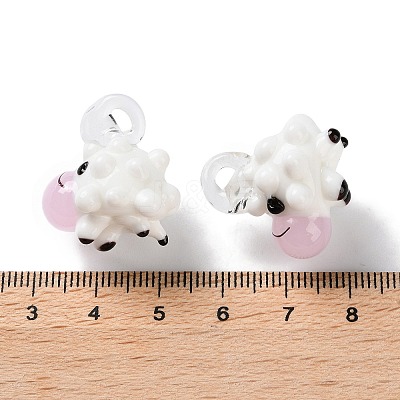 Handmade Lampwork Pendants LAMP-L078-004A-1