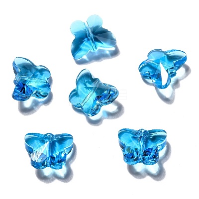 Transparent Glass Beads GLAA-P037-02-35-1