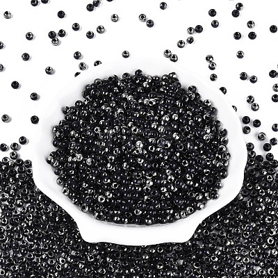 Transparent Inside Colours Glass Seed Beads SEED-T007-19A-01-1