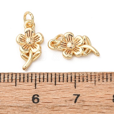 Brass Pendants KK-D019-15C-G-1