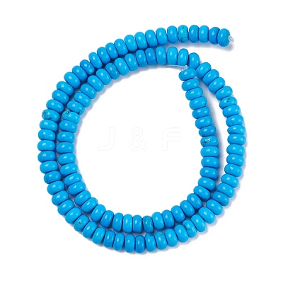 Natural Magnesite Beads Strands TURQ-Z002-02B-1