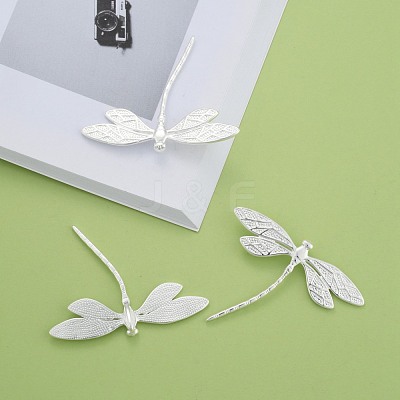 Brass Dragonfly Pendants KK-BB11606-1