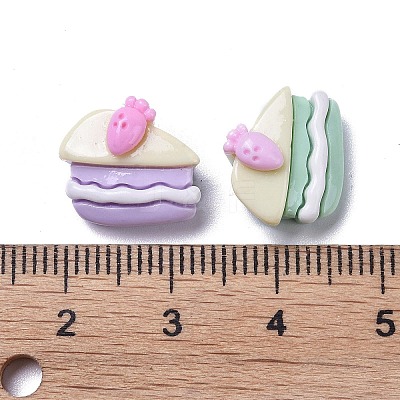 Opaque Cute Resin Decoden Cabochons RESI-B024-01D-1