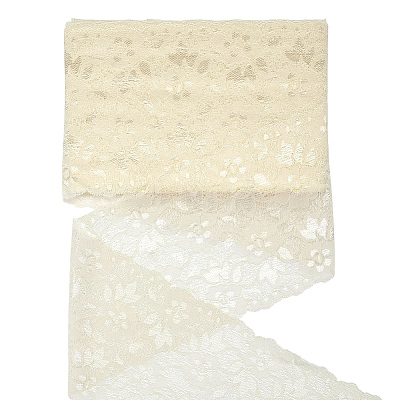 Spandex Lace Ribbon OCOR-WH0105-234B-1