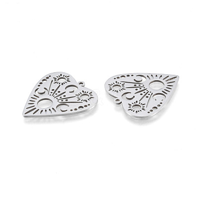 Non-Tarnish 201 Stainless Steel Pendants STAS-N090-LA987-1-1