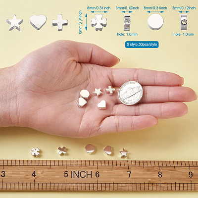Brass Beads KK-PJ0001-08S-1