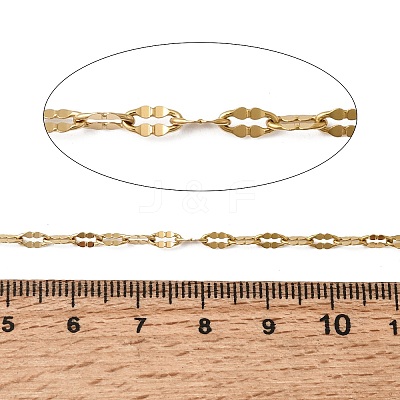 304 Stainless Steel Dapped Chains CHS-P029-02A-G-1