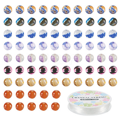 DIY Stretch Bracelet Making Kit DIY-FW0001-36-1