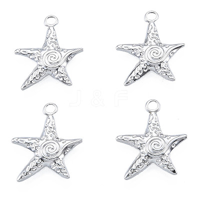 Non-Tarnish 201 Stainless Steel Pendants STAS-N098-230P-1