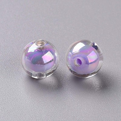 Transparent Acrylic Beads TACR-S152-16B-SS2114-1