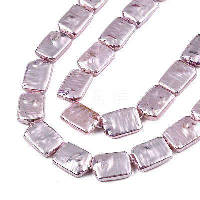 ABS Plastic Imitation Pearl Beads Strands KY-N015-07-A04-1