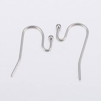 Tarnish Resistant 304 Stainless Steel Earring Hooks X-STAS-H448-01P-1