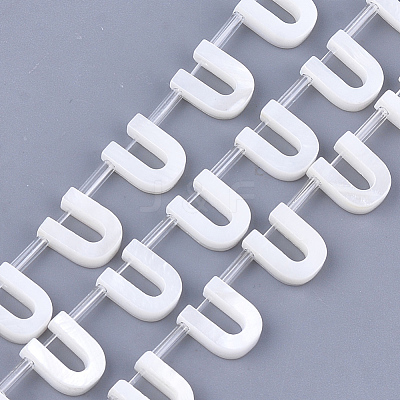 Natural Freshwater Shell Beads SHEL-T012-59U-1