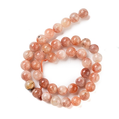 Natural Sunstone Beads Strands G-P488-04C-01-1