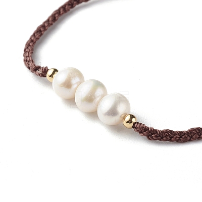 Mother's Day Adjustable Nylon Thread Cord Bracelets Sets for Mom & Daughter BJEW-JB06528-02-1