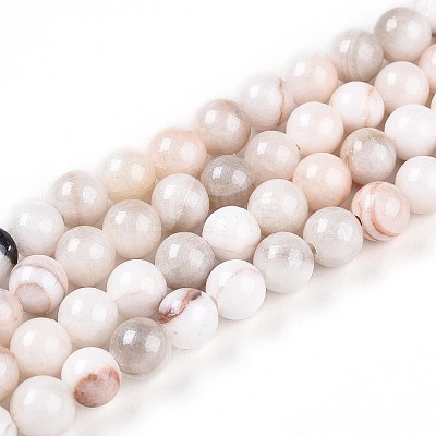 Natural Persian Jade Beads Strands G-A255-A02-01K-1