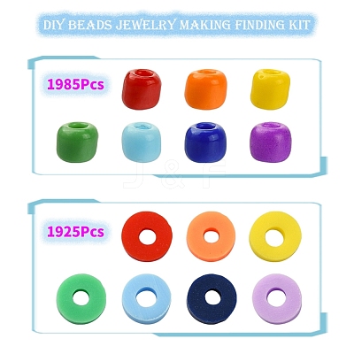 DIY Beads Jewelry Making Finding Kit DIY-YW0005-62-1