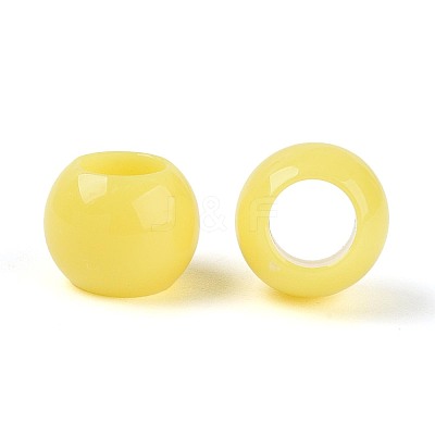 Opaque Acrylic Beads SACR-N018-05B-1