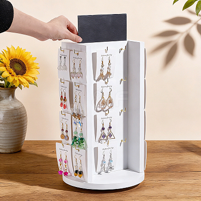 Wooden Earring Display Stand EDIS-WH0016-083A-1