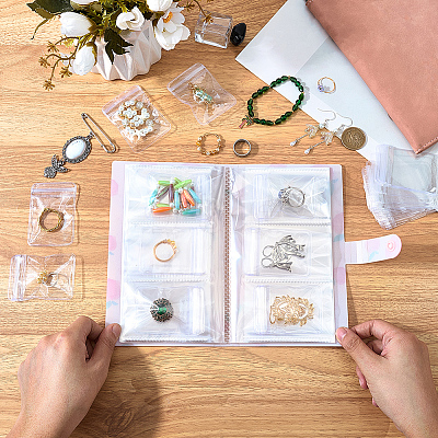 1Pc Fruit Peach Cover PP Plastic Photocard Storage Albums AJEW-CN0006-49A-1