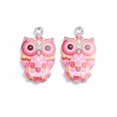 Alloy Enamel Pendants ENAM-TAC0001-29E-1