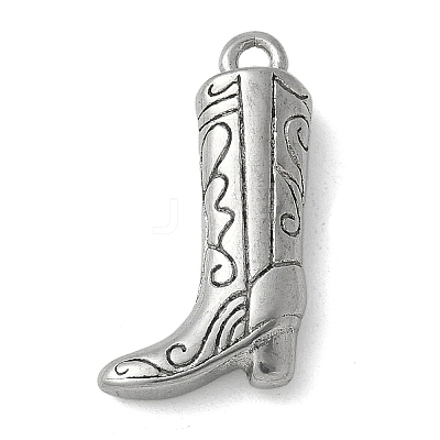 304 Stainless Steel Pendants STAS-L277-05C-P-1