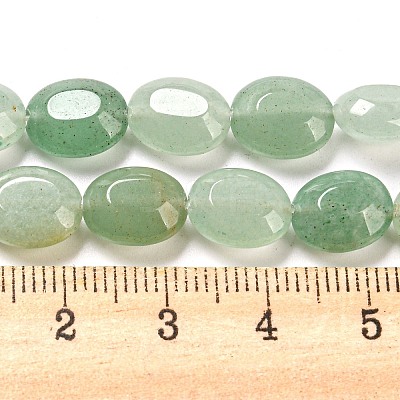 Natural Green Aventurine Beads Strands G-M420-D02-01-1