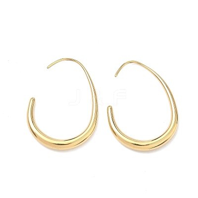 304 Stainless Steel Teardrop Dangle Earrings X-EJEW-Z158-01G-1