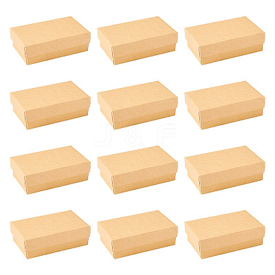 Rectangle Cardboard Paper Jewelry Box CON-TAC0015-01C-1