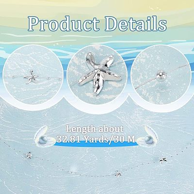 ABS Plastic Beads Ribbons OCOR-WH0066-82B-1