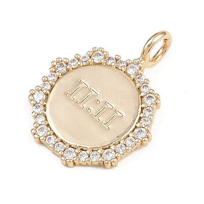 Brass Pendants KK-L246-05G-1