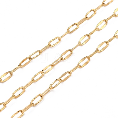 3.28 Feet PVD Vacuum Plating 304 Stainless Steel Cable Chains X-CHS-D033-05G-01-1