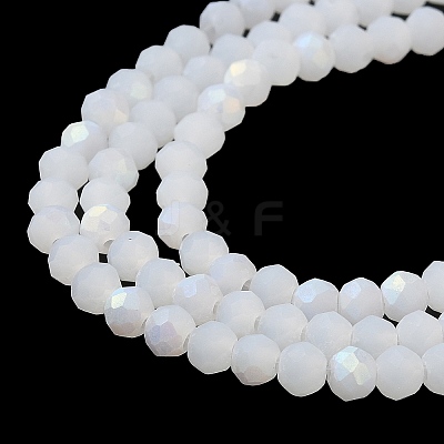 Imitation Jade Glass Beads Strands EGLA-A034-J3mm-MB05-1