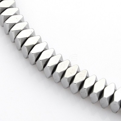 Electroplate Non-magnetic Synthetic Hematite Beads Strands X-G-O009-A01-1