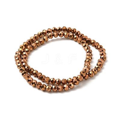 Electroplate Transparent Glass Beads Strands LS-EGLA-A034-T6mm-UA04-1