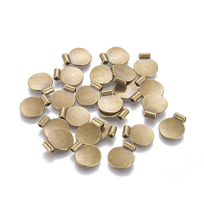 Tibetan Style Alloy Charms Pendants TIBEP-A19547-AB-FF-1