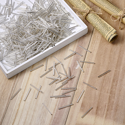 Glass Bugle Beads SEED-TA0001-01-1