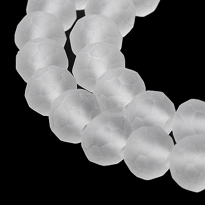 Transparent Glass Beads Strands X1-EGLA-A034-T8mm-MD19-1