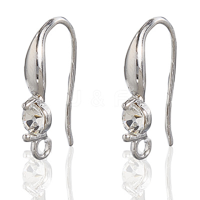 60Pcs Brass Wire Earring Findings FIND-SP0003-67A-LG-1