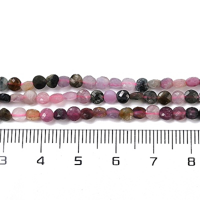 Natural Multicolor Tourmaline Beads Strands G-I379-C01-01-1