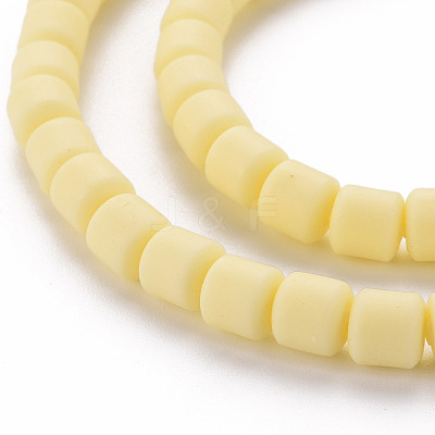 Polymer Clay Bead Strands CLAY-T001-C46-1