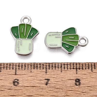 Alloy Enamel Pendants ENAM-Q003-12P-1