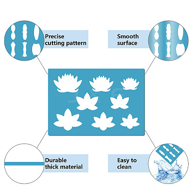 Acrylic Earring Handwork Template DIY-WH0359-074-1