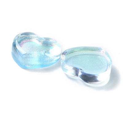 Transparent Resin Cabochons X-CRES-P019-04D-1