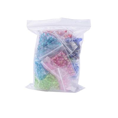 Spray Painted Crackle Glass Beads CCG-JQ0001-01-4mm-1